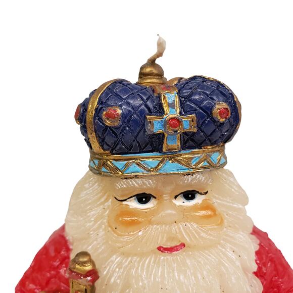 Vintage Santa Candle Christmas Twos Company Candle Russian Preist NEW - Picture 2 of 11